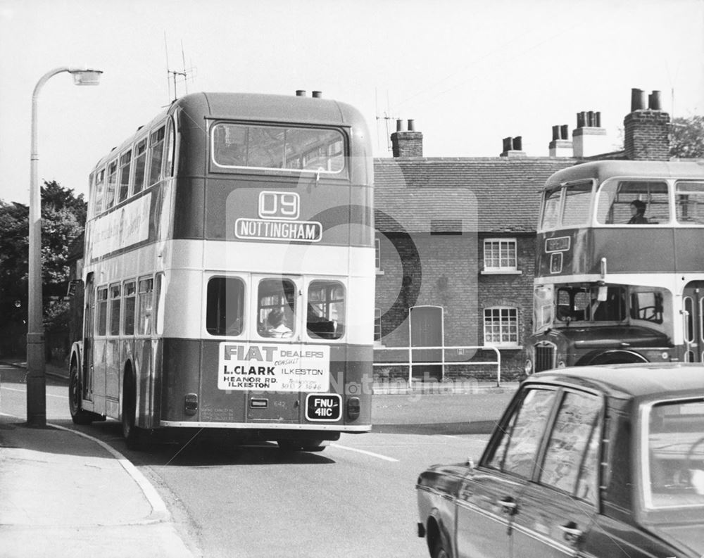 Wollaton Road, Wollaton, Nottingham, c 1965-70s