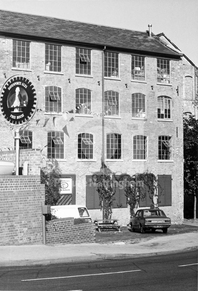 The Mill House, Belward Street, Lace Market, Nottingham, c 1980s