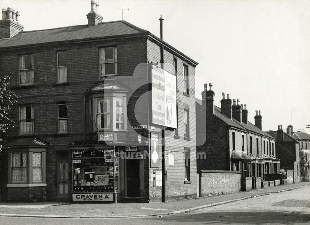 Beeston Road, Dunkirk, Nottingham, c 1950s