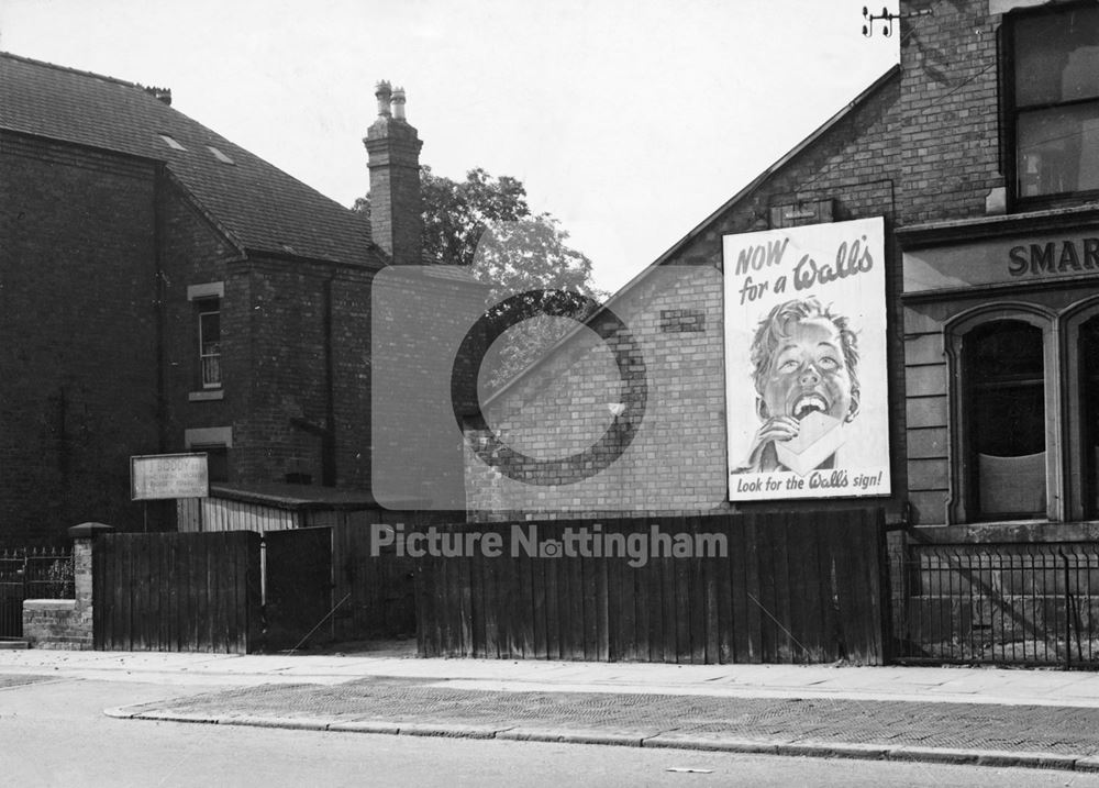 Beeston Road, Dunkirk, Nottingham, c 1950s