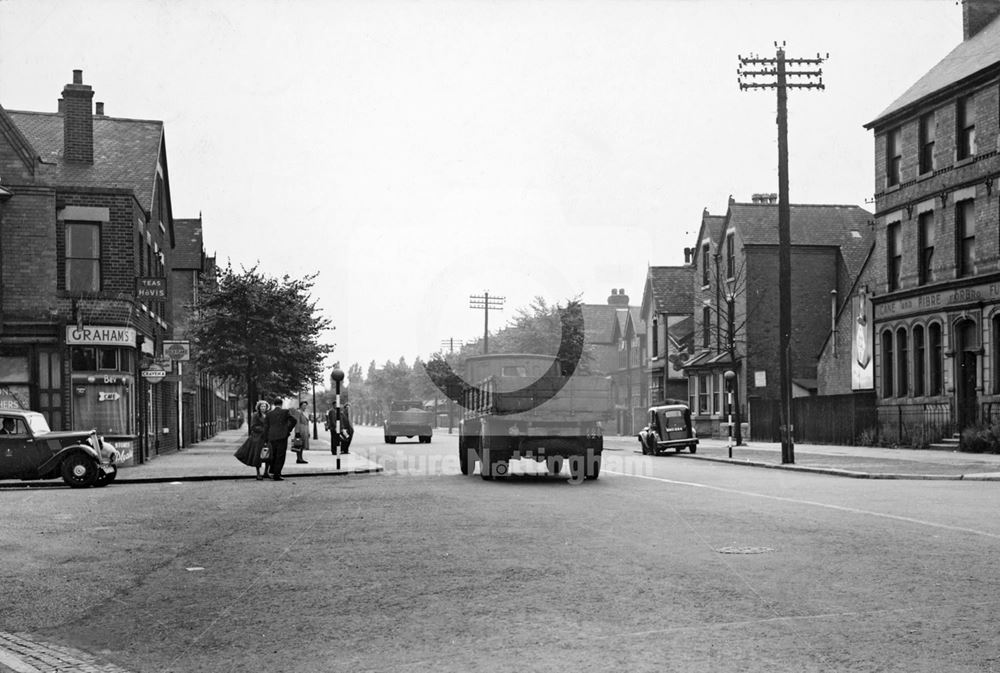 Beeston Road, Dunkirk, Nottingham, c 1950s