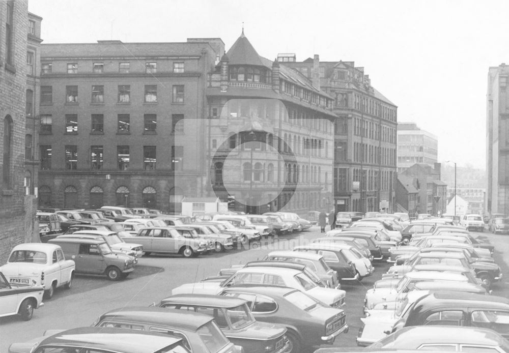 Barker Gate, Lace Market, Nottingham, c 1960s