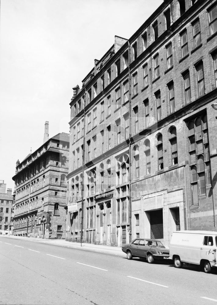 Barker Gate, Lace Market, Nottingham, c 1980s