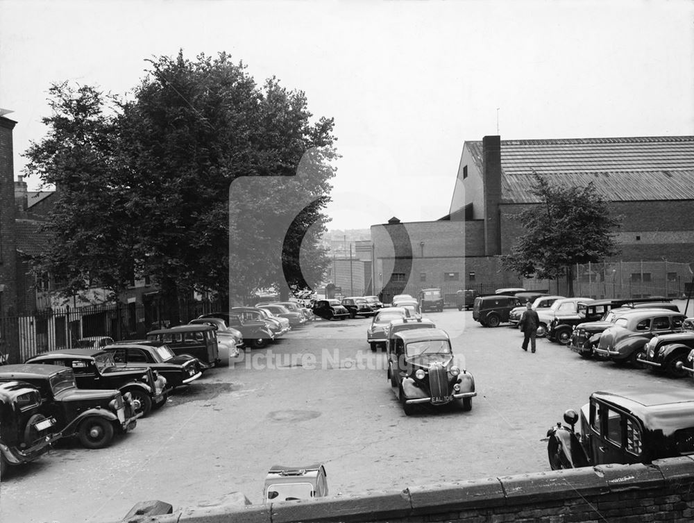 Barker Gate, Lace Market, Nottingham, c 1950s