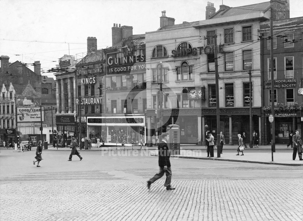 Beastmarket Hill, Nottingham, c 1950s