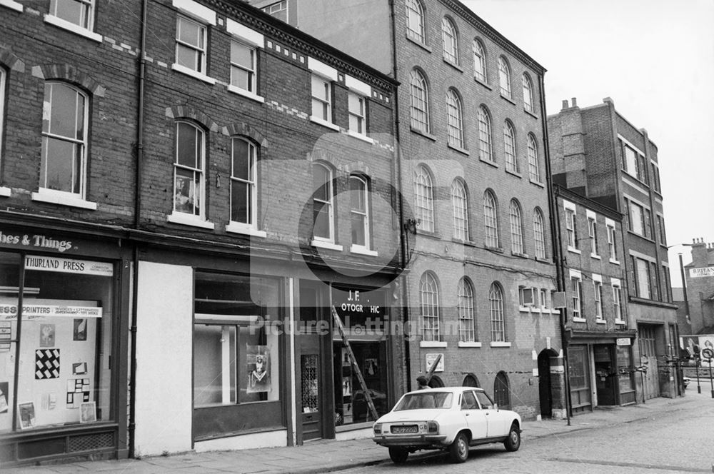 Beck Street, Nottingham, c 1970s