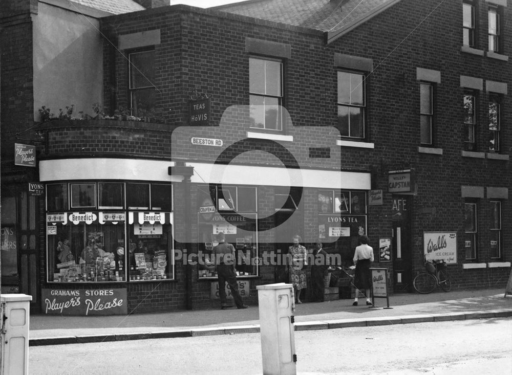 Beeston Road, Dunkirk, Nottingham, c 1950s