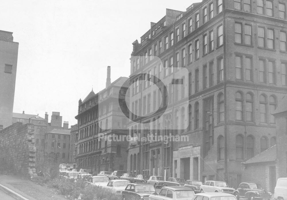 Barker Gate, Lace Market, Nottingham, c 1970s