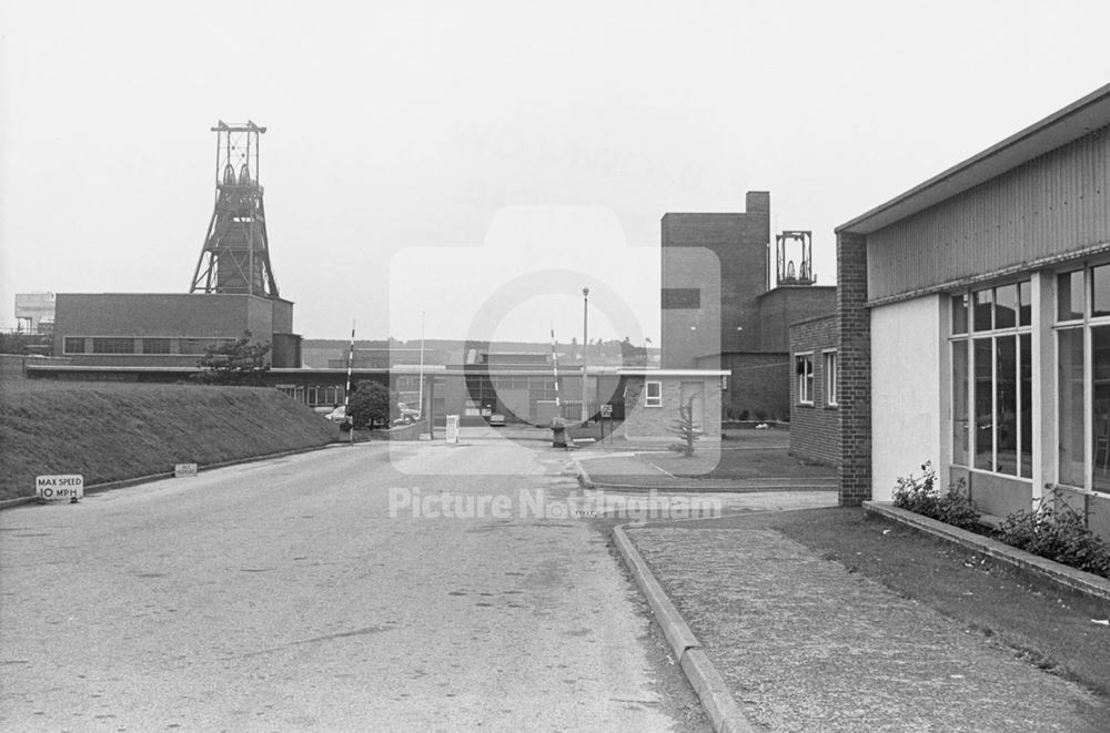 Calverton Colliery, Calverton, c 1968