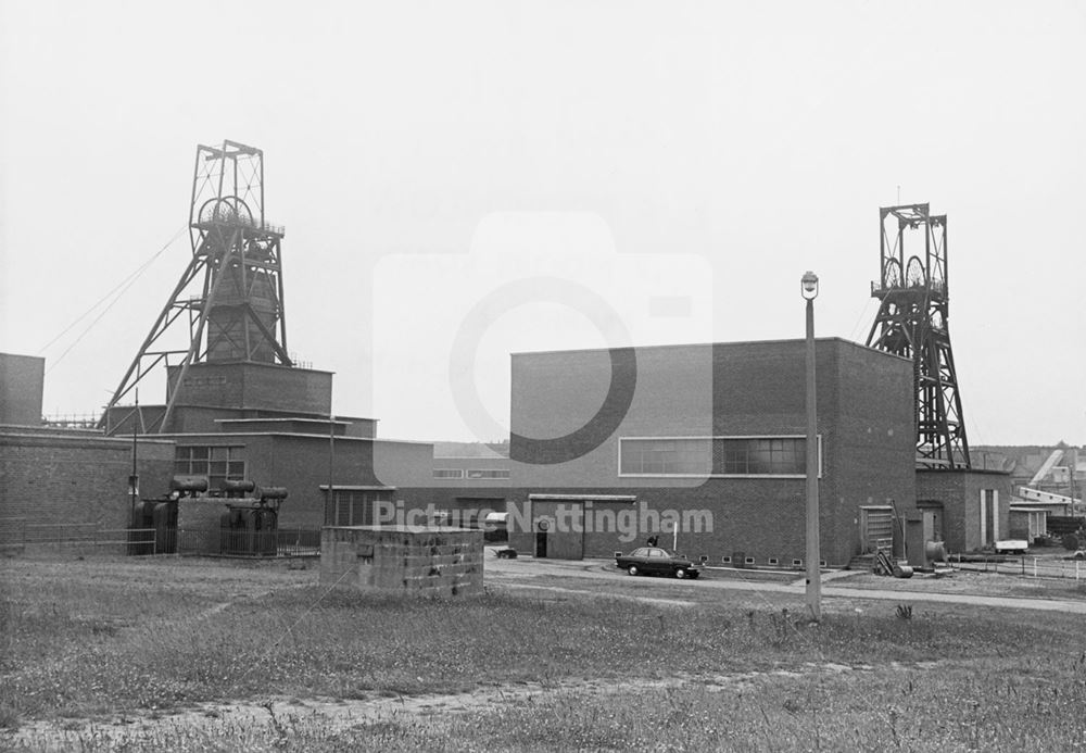 Calverton Colliery, Calverton, c 1968