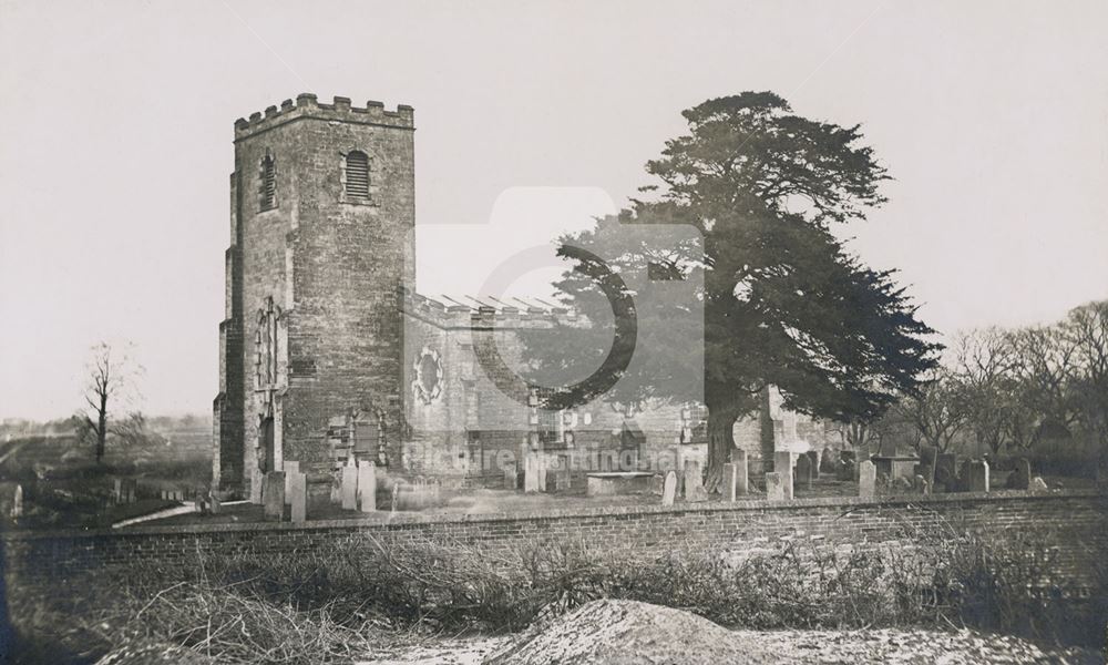 St Wilfrid's Church, Main Street, Calverton, c 1880