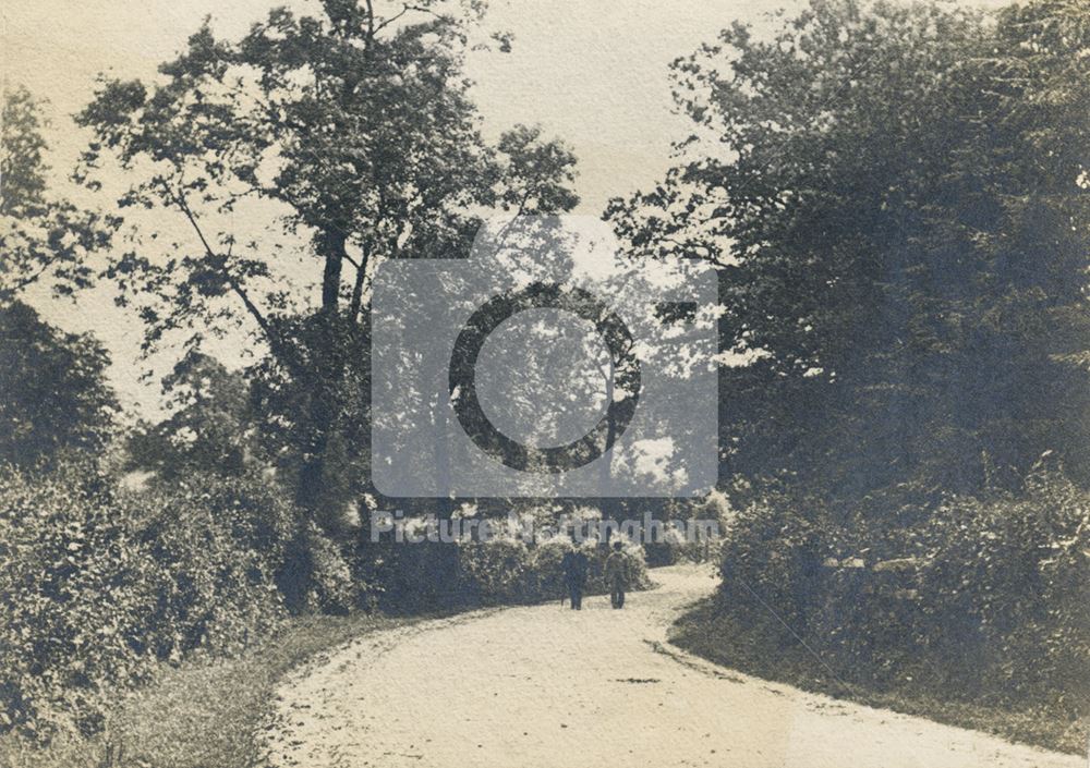 George's Lane, Calverton, c 1900