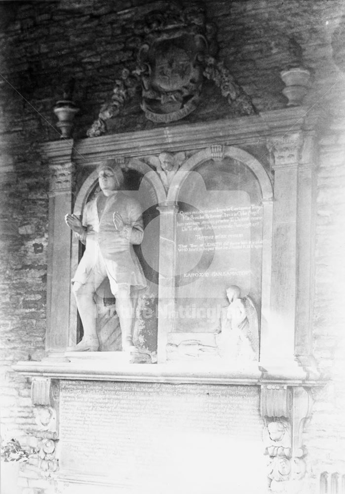 Thomas Parkyn's Monument, St Mary's Church, Bunny