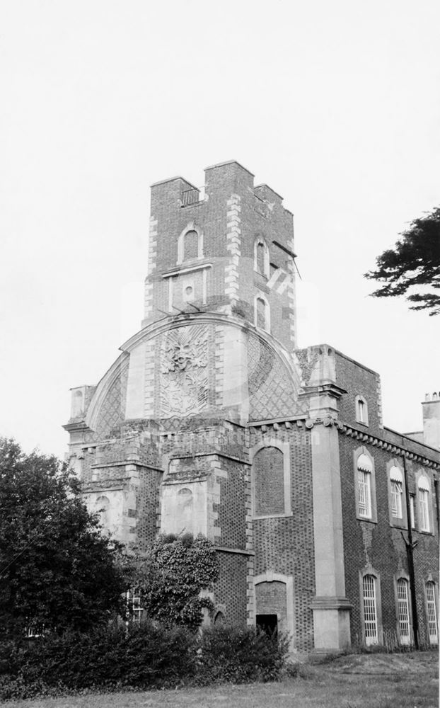 Bunny Hall Tower, Loughborough Road, Bunny, c 1970s ?