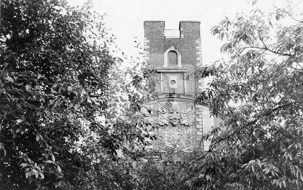 Bunny Hall Tower, Loughborough Road, Bunny, c 1970s ?