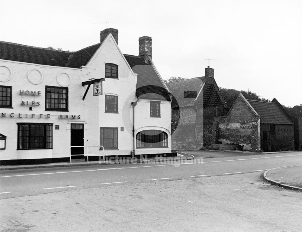 Rancliffe Arms, Loughborough Road, Bunny, c 1964