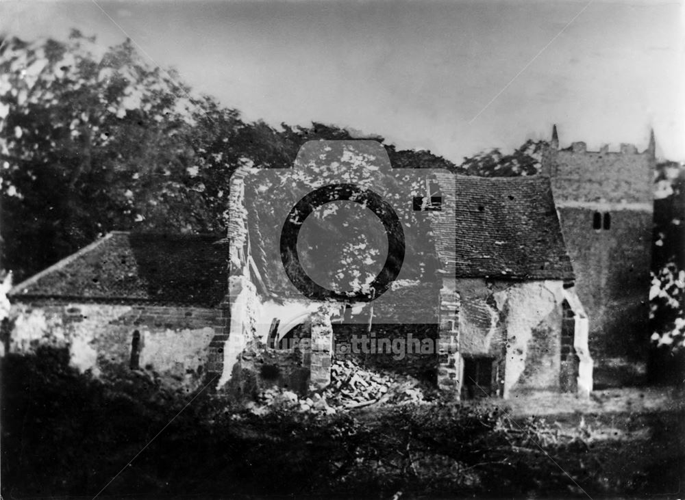 Bulcote Old Church, Bulcote, 1861