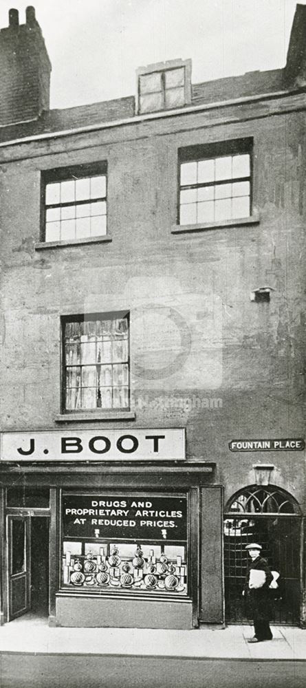 Boots' Shop, 38 Goose Gate, Nottingham, 1877