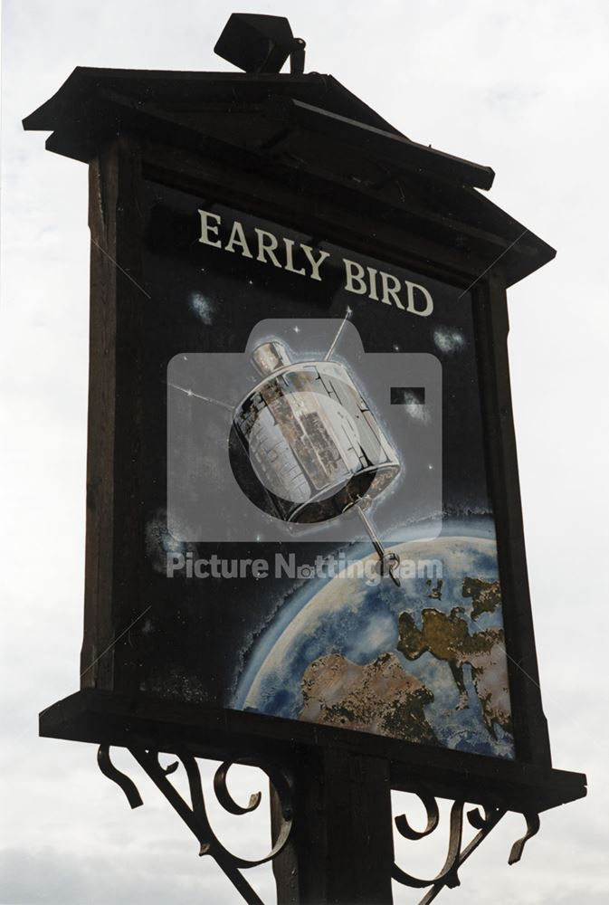 Early Bird PH (sign), Beechdale Road, Bilborough, Nottingham, 1995