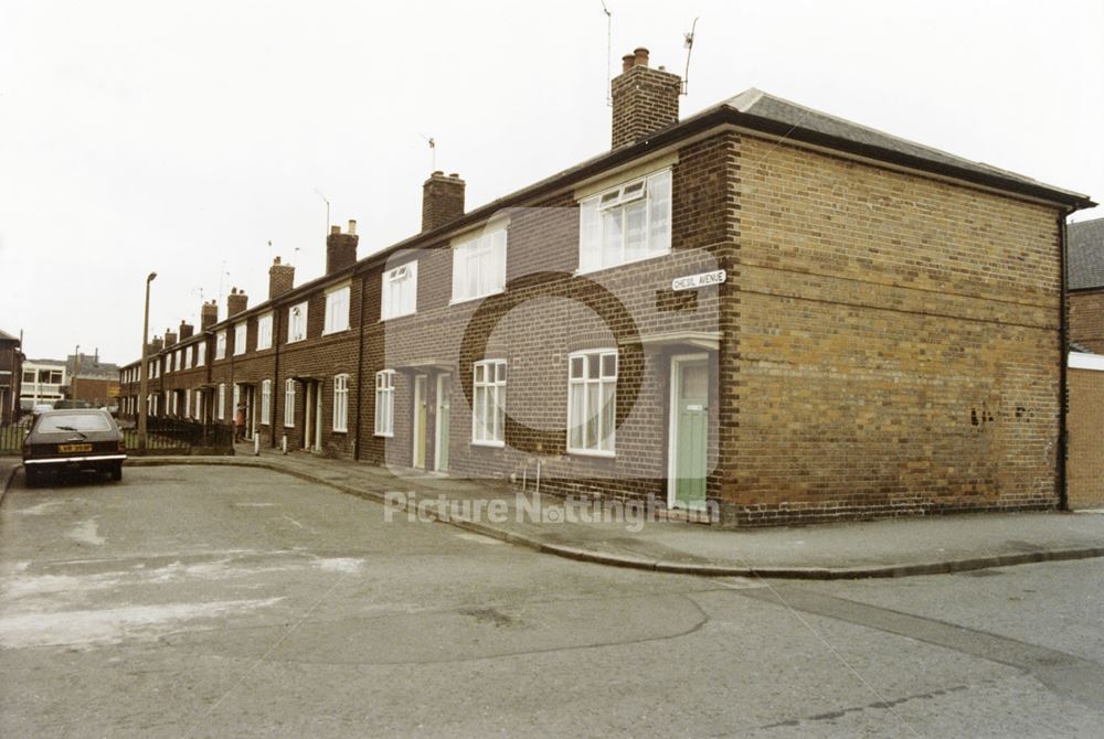 Chesil Avenue, Radford, Nottingham, 1986