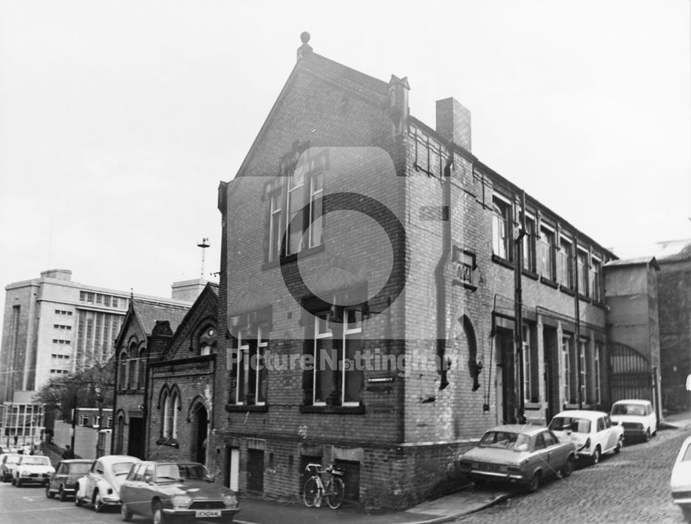 Chaucer Street, Nottingham, 1978