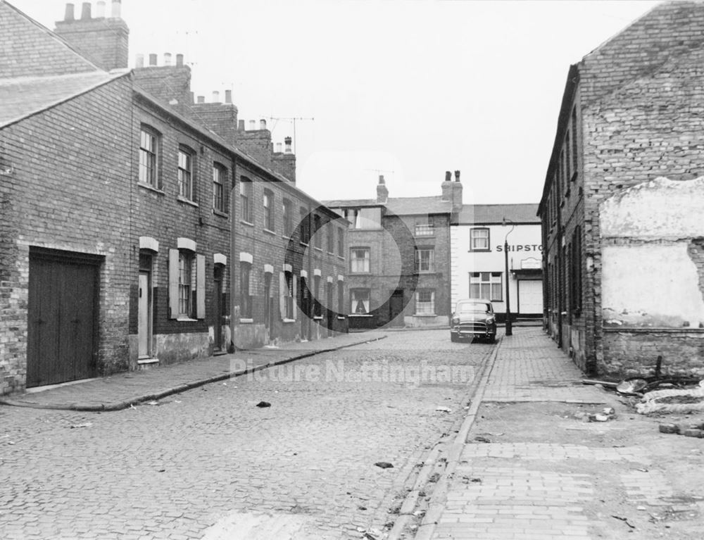 Charter Street, Radford, Nottingham, 1965