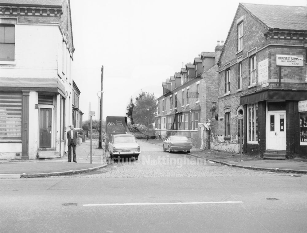 Charlton Street, Lenton, Nottingham, 1975