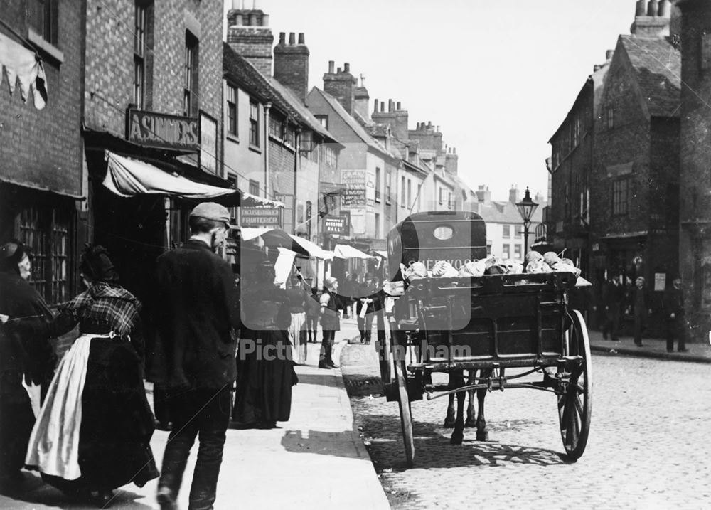 Charlotte Street, Nottingham, 1895