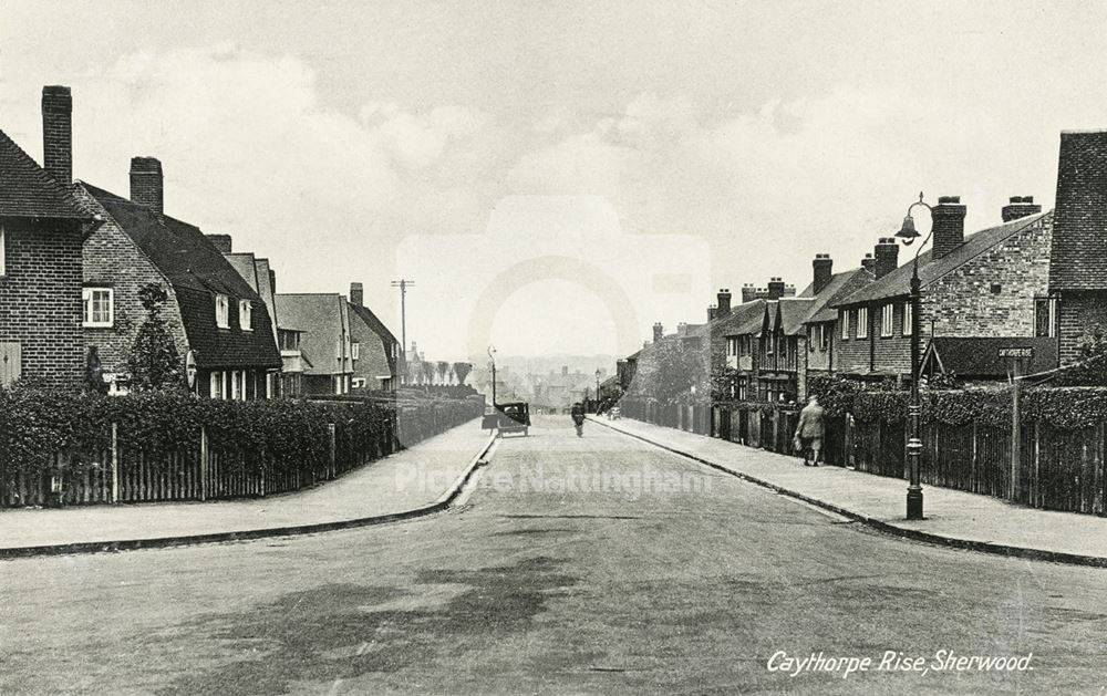 Caythorpe Rise, Sherwood, Nottingham, 1934