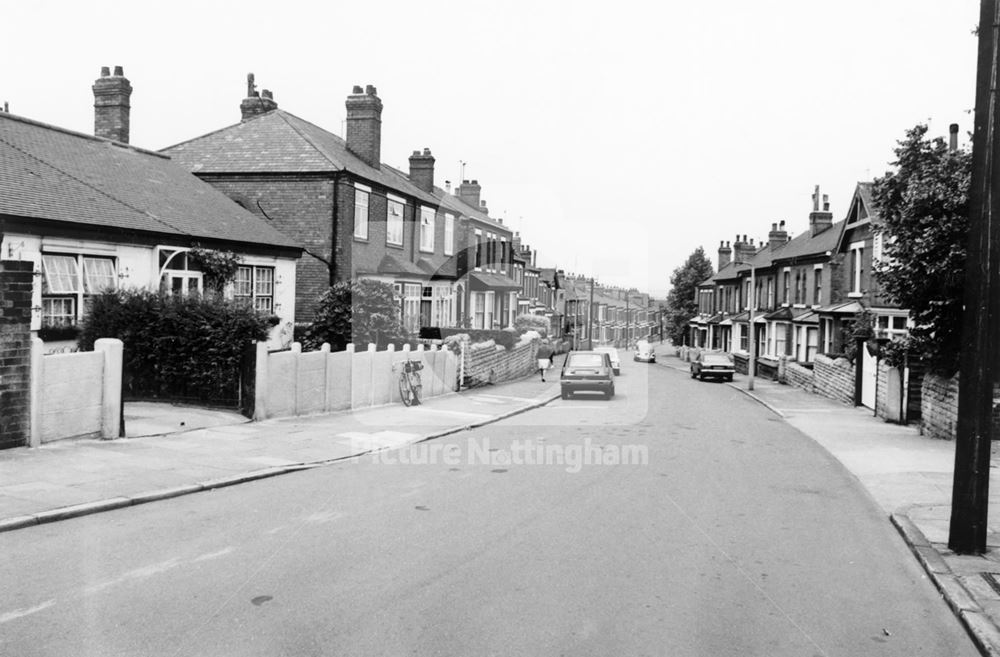 Central Avenue, New Basford, 1976