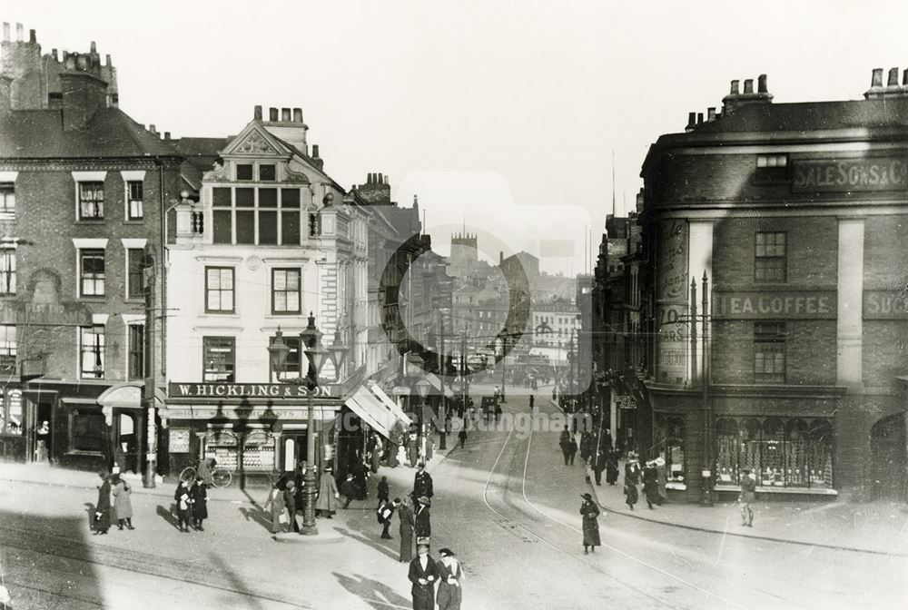 Chapel Bar, Nottingham, c 1920