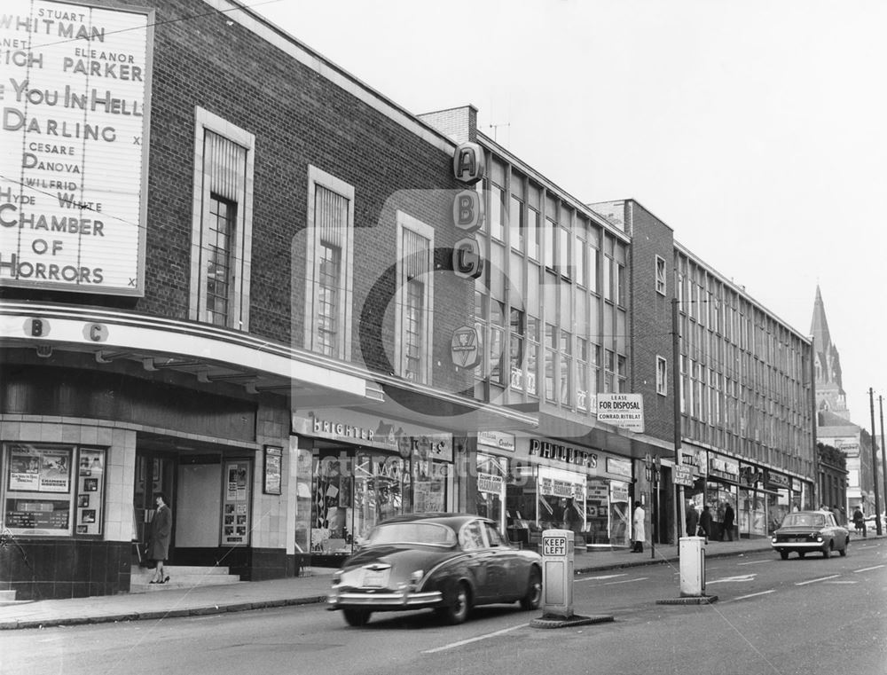 Chapel Bar South Side, Nottingham, 1966