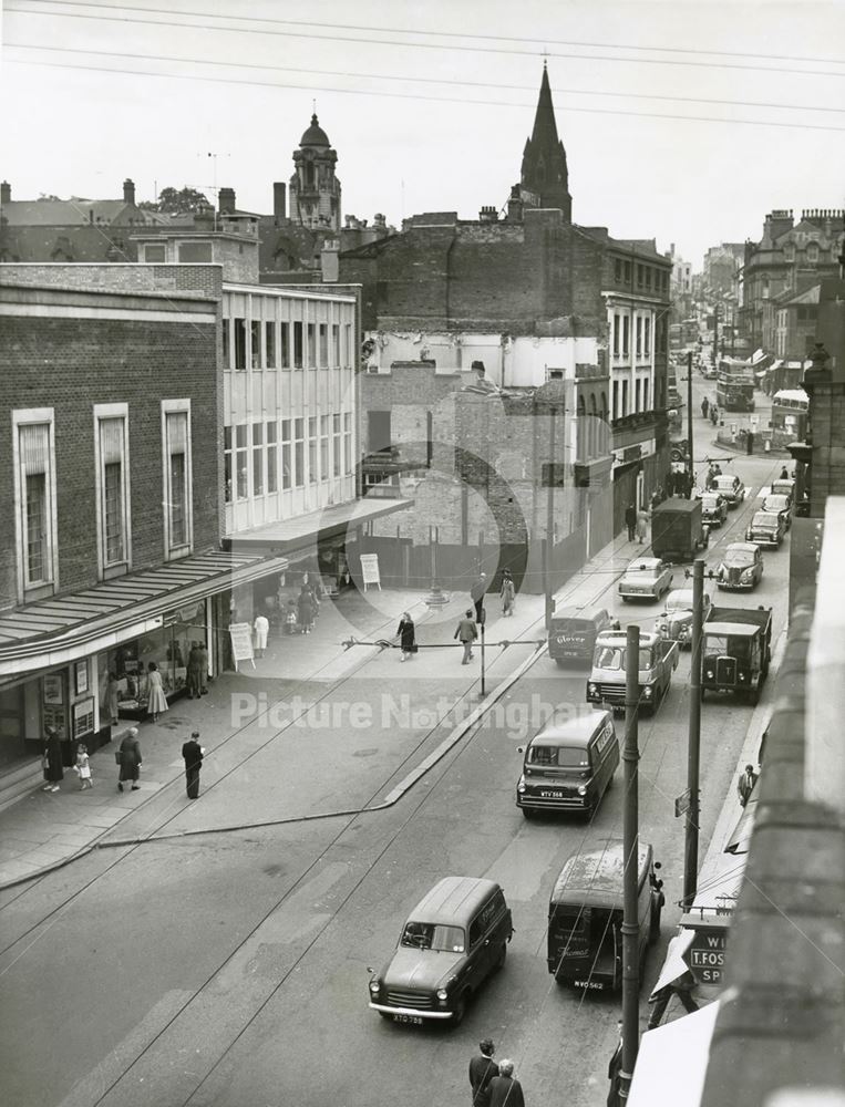 Chapel Bar, Nottingham, 1957