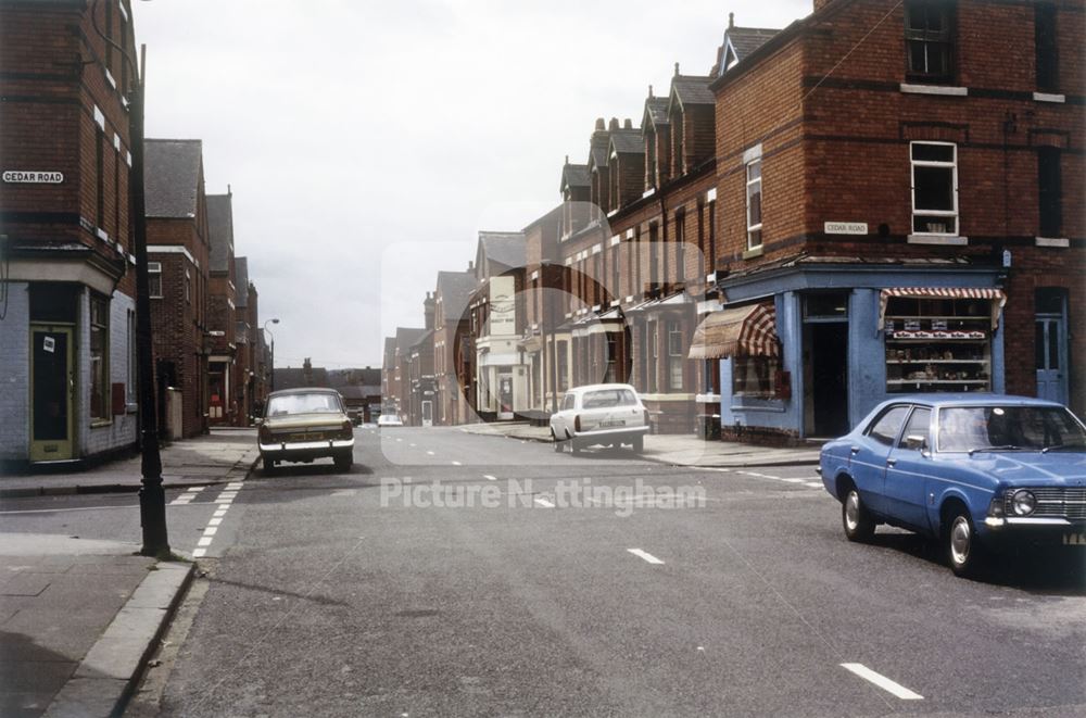 Berridge Road East, Forest Fields, Nottingham, c 1960