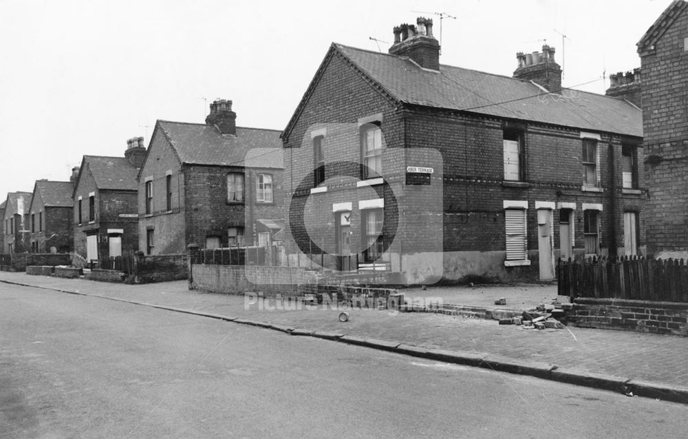 Briar Street, Meadows, Nottingham, 1975