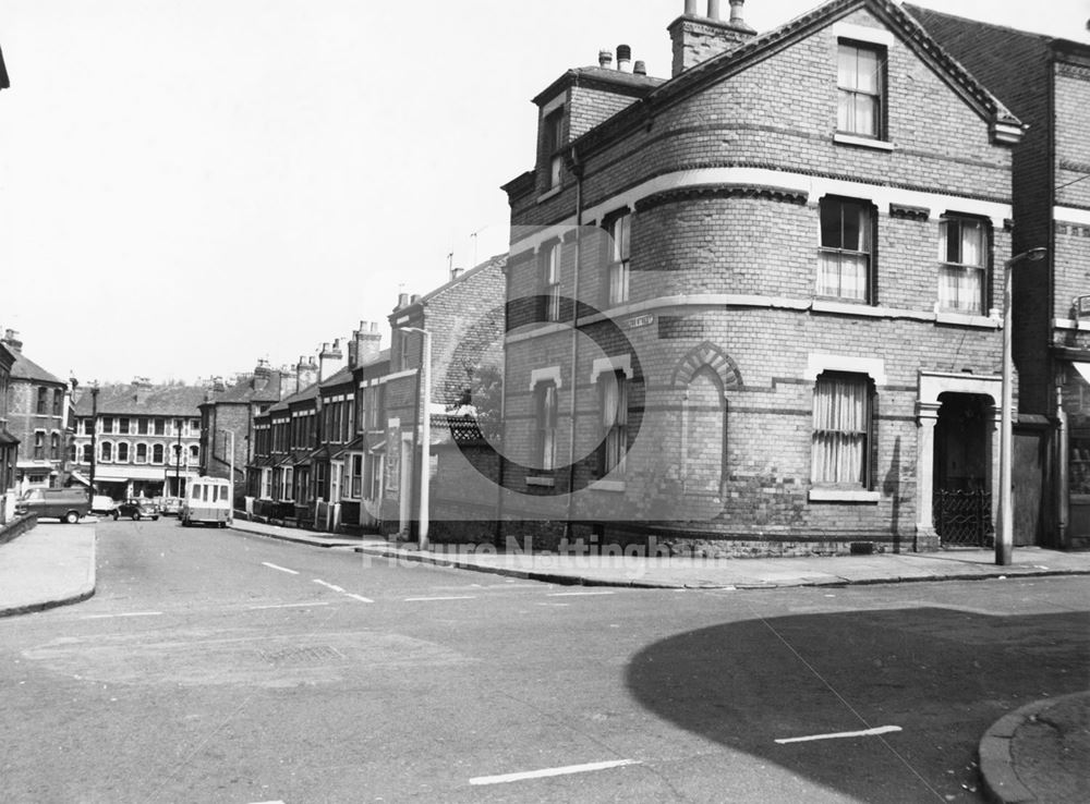 Caulton Street, Radford, Nottingham, 1973