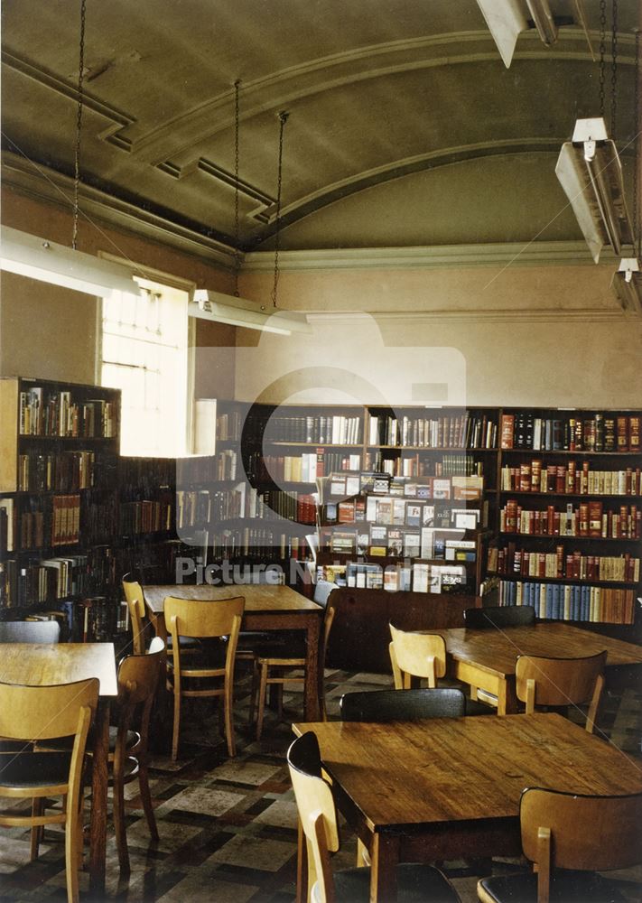 Interior Reference Library, Market Street, Ilkeston, 1966