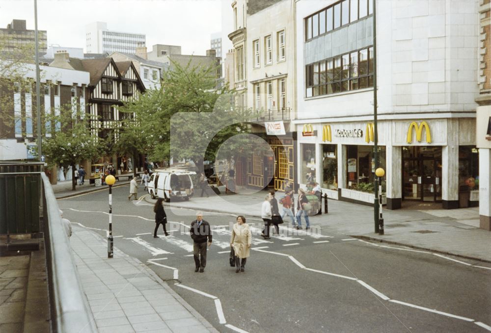 St Peter's Square, Nottingham, 1992