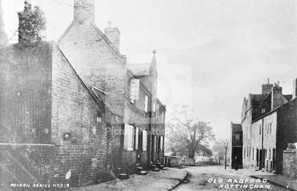 Peveril Prison, St Peter's Street, Radford, Nottingham, c 1900