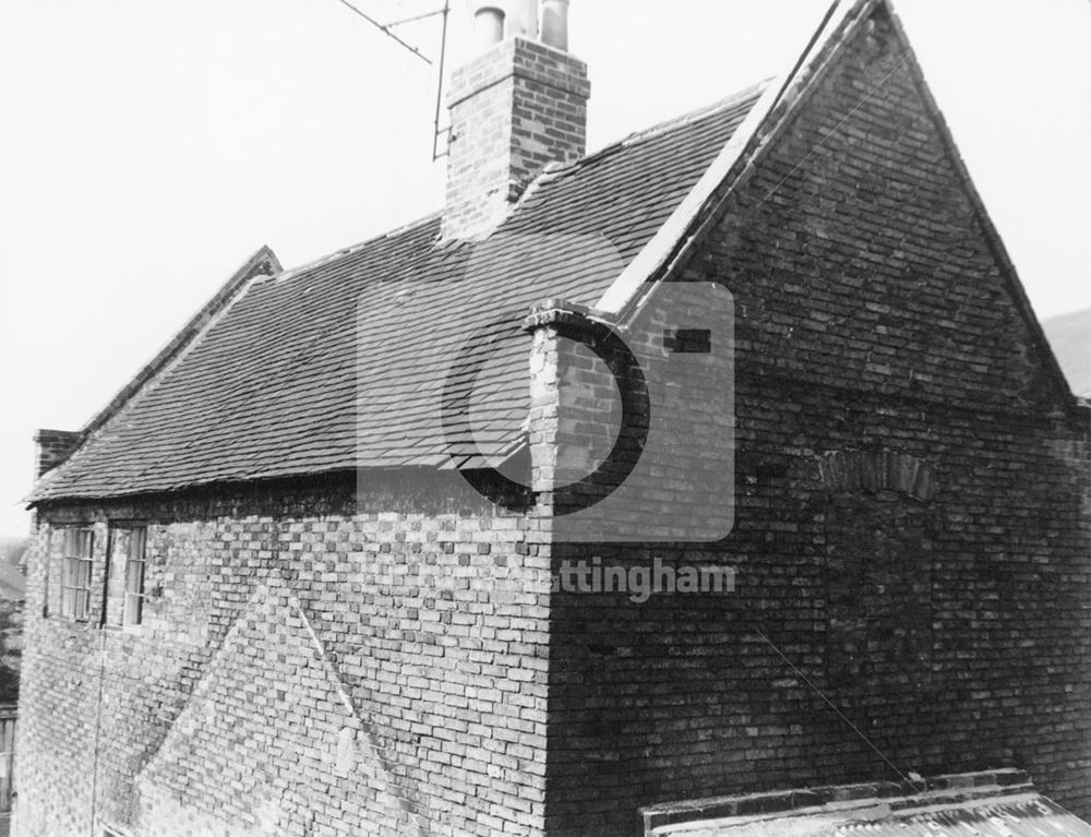 Peveril Yard, St Peter's Street, Radford, Nottingham, 1965