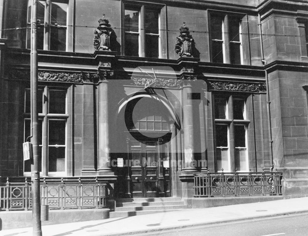 Post Office (former), Queen Street, Nottingham, 1971