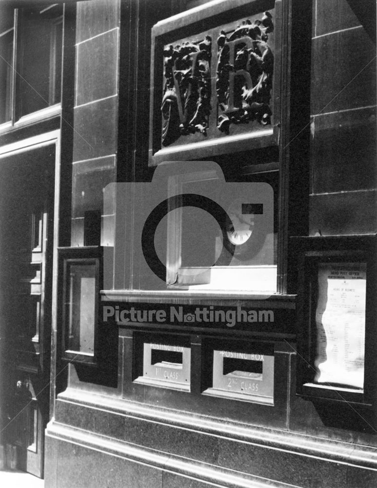 Post Office (former), Queen Street, Nottingham, 1971