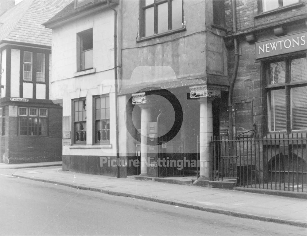 44 Castle Gate, Nottingham, 1964