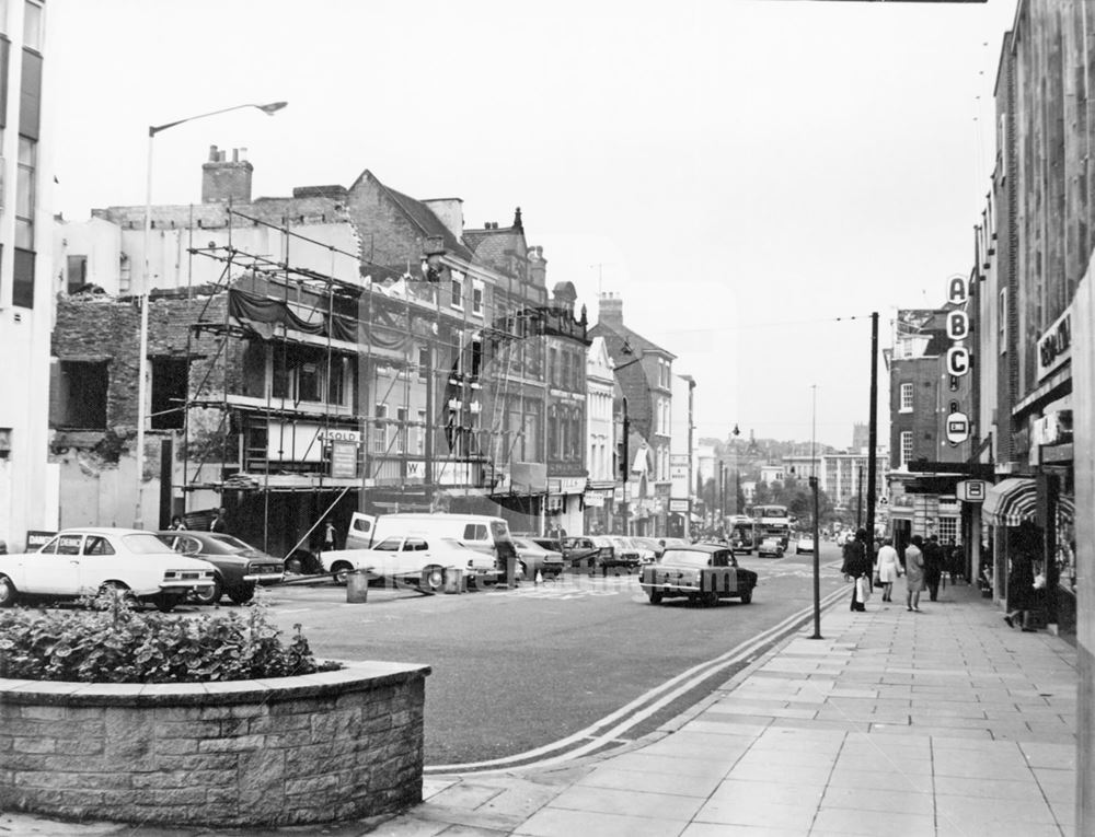 Chapel Bar, Nottingham, 1973