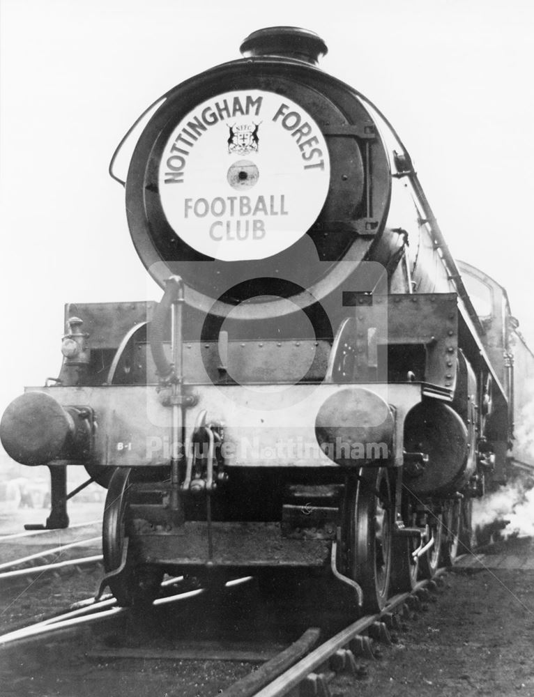 Nottingham Forest Football Club, FA Cup Win Train, Nottingham, 1959