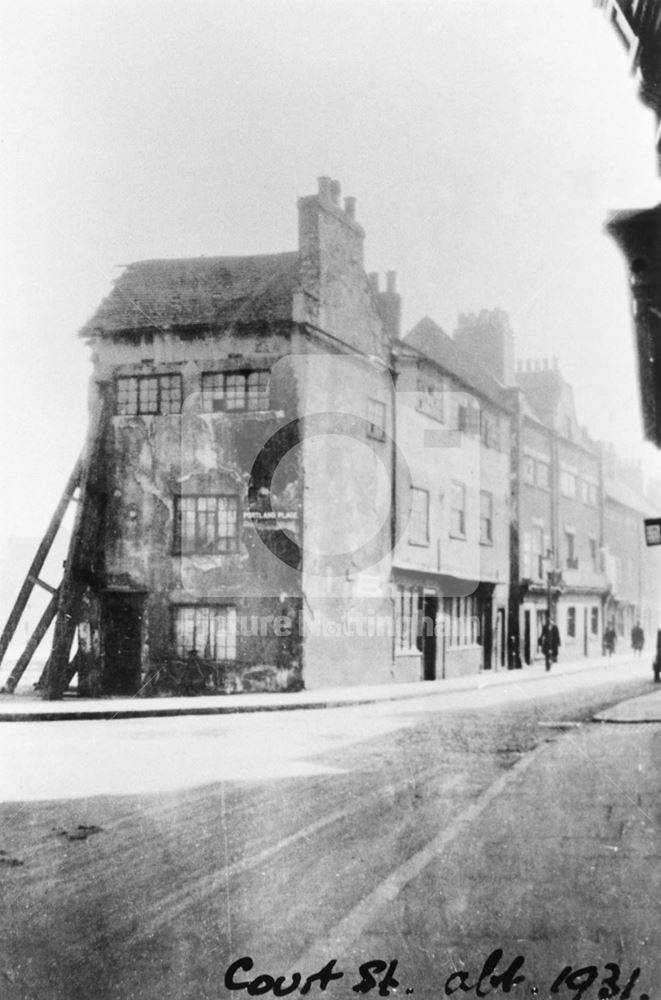 Court Street, Hyson Green, Nottingham, 1931