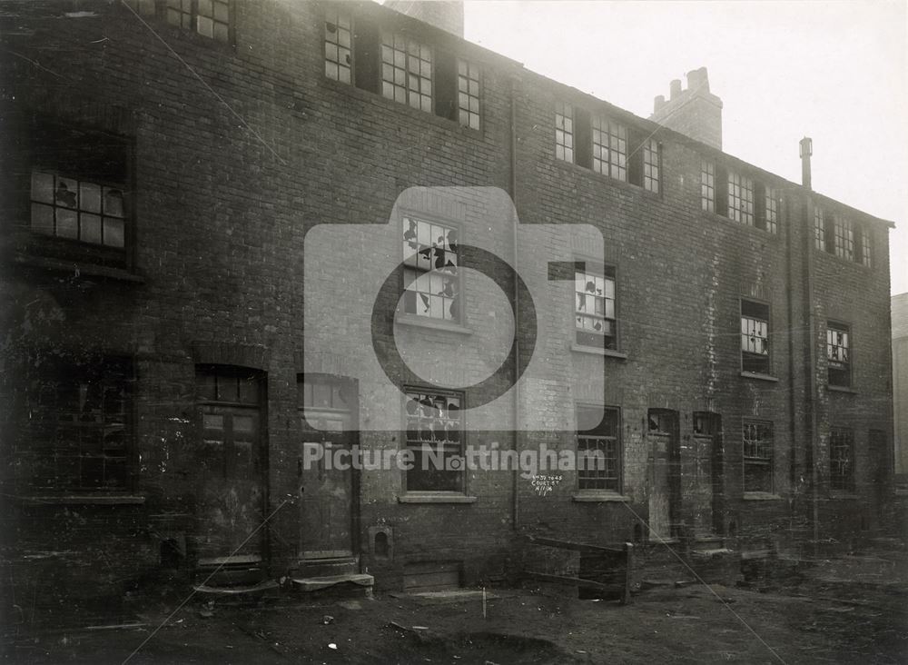 Court Street, Hyson Green, Nottingham, 1916