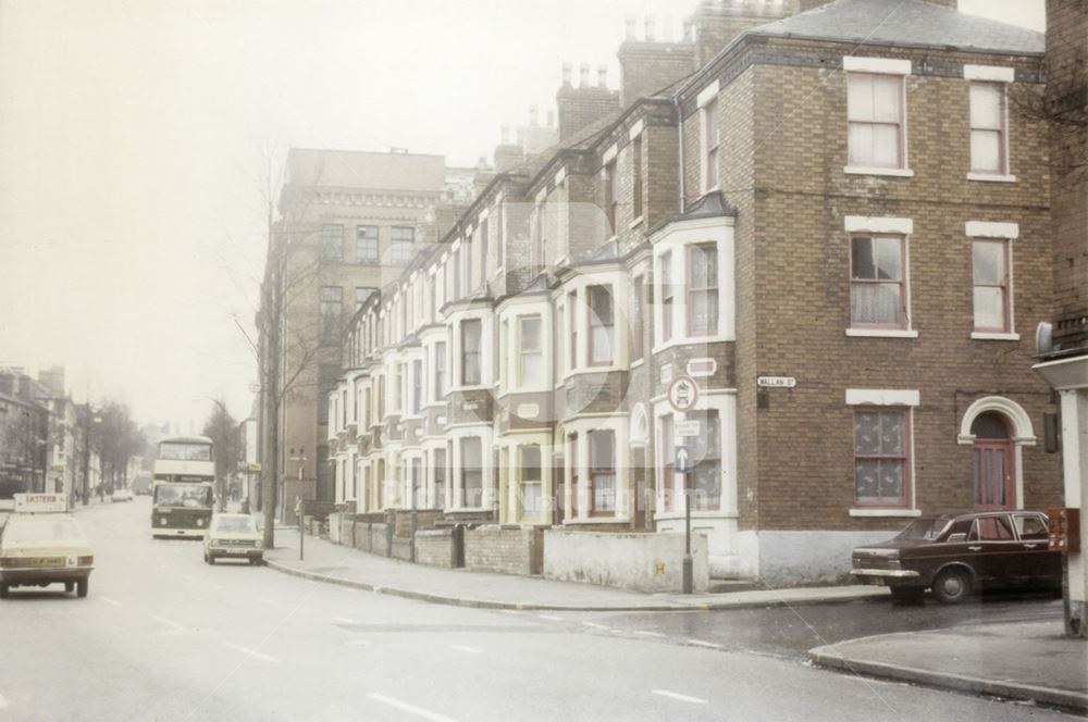 Alfreton Road, Hyson Green, Nottingham, c 1975