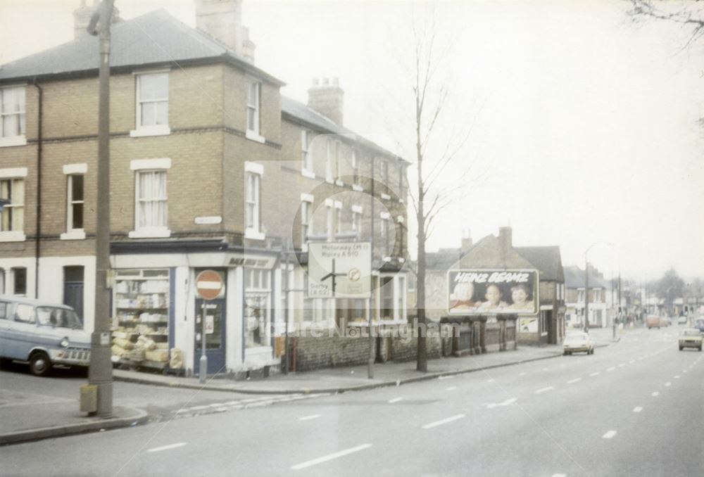 Alfreton Road, Hyson Green, Nottingham, c 1975