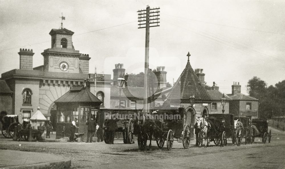 Cab Shelter, Ilkeston Road, Canning Circus, Nottingham, c 1900